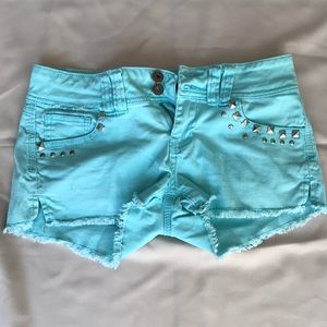 Light blue shorts
